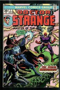 DR.STRANGE 3 VF+ 8.5 ;older issue story-new dialogue and  new art!