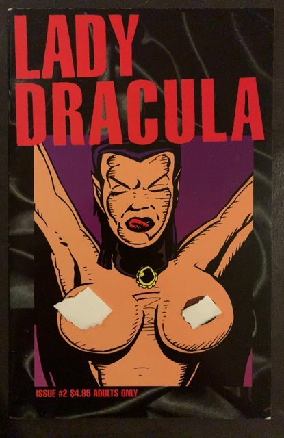 Lady Dracula #1 & #2 F/VF FantaCo Sexy Adult Vampire Comics
