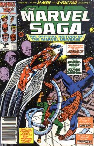 MARVEL SAGA (1985 Series) #9 NEWSSTAND Fine Comics Book