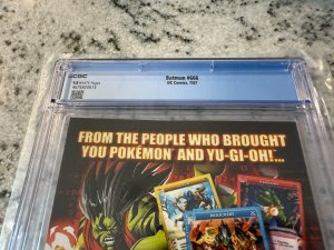 Batman # 666 CGC Graded 9.8 DC Comic Book 2007 1st Damian Wayne As Batman JH22