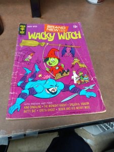 Wacky Witch #1 Gold Key Bronze Age! Classic cartoon 1st comics appearance? 1971