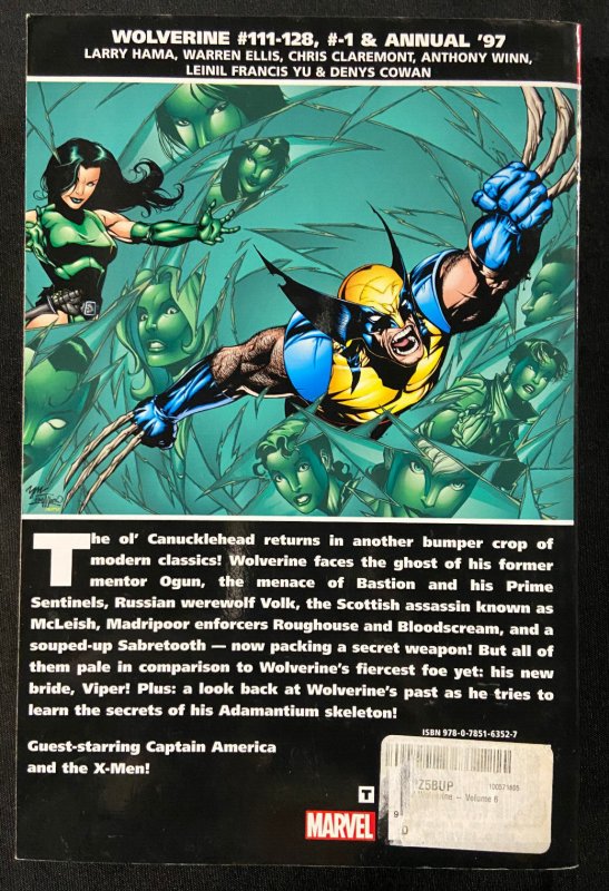 MARVEL ESSENTIAL WOLVERINE VOL. 6 VF/NM