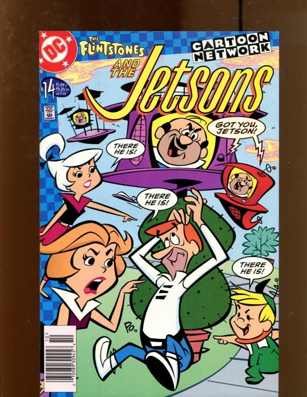 Flintstones & The Jetsons #14 - Glen Hanson Cover Art! (9.0/9.2) 1998