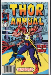 Thor Annual #12 Canadian Variant (1983) Thor