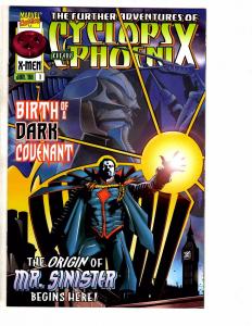 Lot Of 8 Cyclops & Phoenix Marvel Comic Books # 1 2 3 4 2 DIFFERENT Series J202