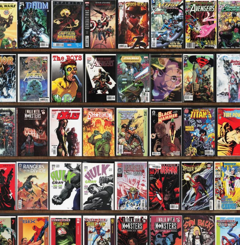 Huge Lot 170+ Comics with Ultimate Spider-Man, Ultimate Six & More!