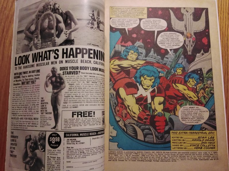 Captain Marvel #8  (1968)