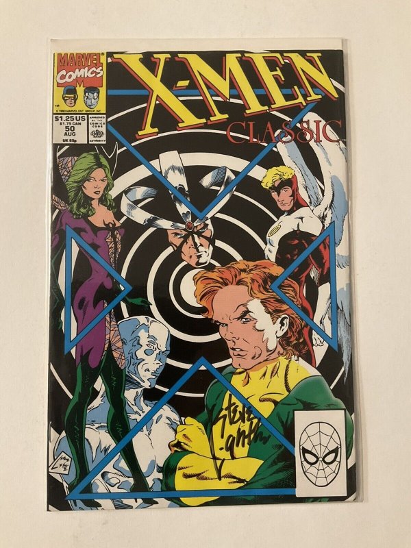 X-Men Classic 50 Near Mint Nm Signed Lightle Marvel