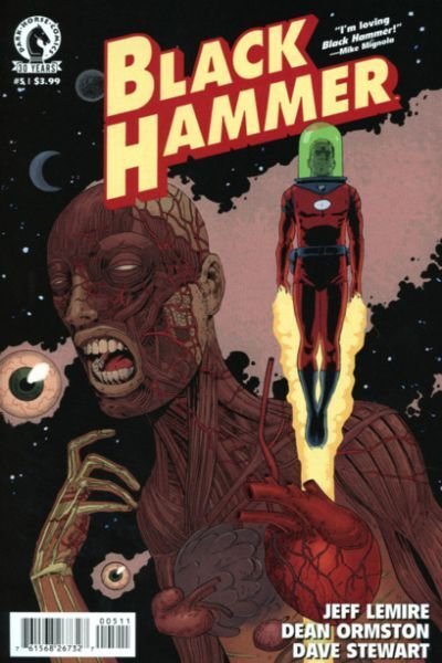 Black Hammer #5, NM + (Stock photo)