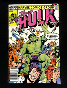 Incredible Hulk #279 Newsstand Variant
