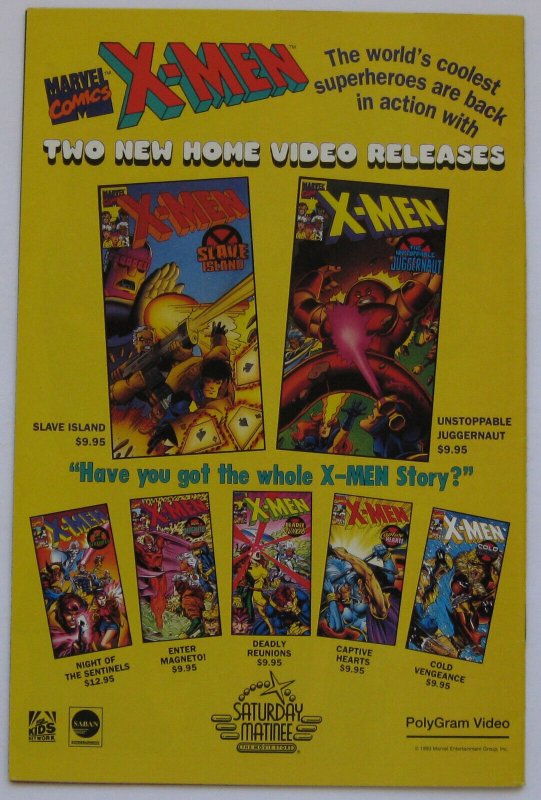 Sabretooth #4 (Nov 1993, Marvel), VFN condition (8.0)