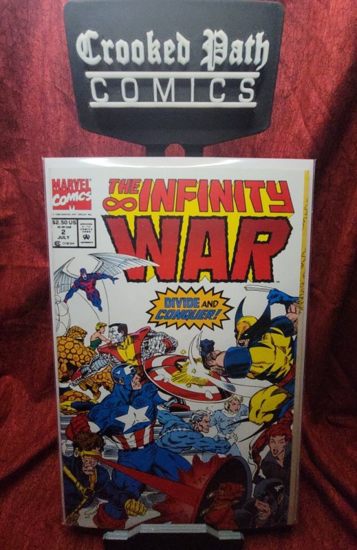 The Infinity War #2 Newsstand Edition (1992)