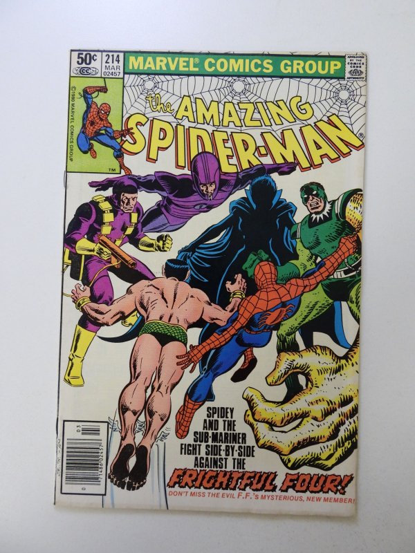 The Amazing Spider-Man #214 (1981) FN/VF condition