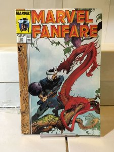 Marvel Fanfare #35 (1987) VF Charles Vess Warriors Three