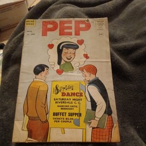 1960 PEP ARICHIE SERIES Comic Book #140 RIVERDALE HIGH SCHOOL DANCE silver age