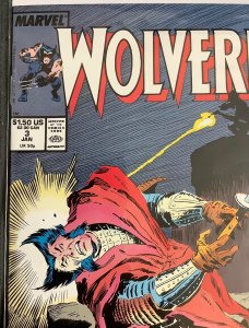 Wolverine #3 (1989, Marvel) NM/MT