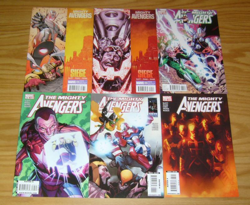 Mighty Avengers #1-36 VF/NM complete series - bendis - frank cho - dan slott set