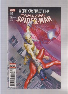 Amazing Spider Man #21 -  Paulo Rivera Variant Cover! (9.0) 2017