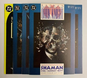 Batman Legends Of The Dark Knight #1-5 (DC 1989) 1 2 3 4 5 Dennis O'Neil (8.5+)