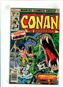 CONAN #86 (8.0) NEWSSTAND!! 1978