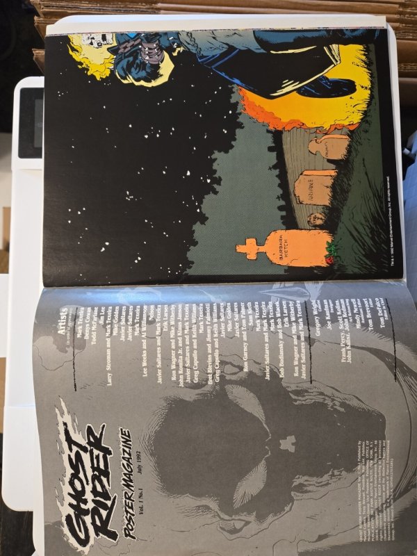 Ghost Rider Poster Magazine