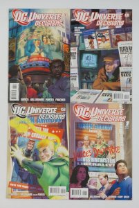 DC Universe: Decisions #1-4 VF/NM complete series ; DC