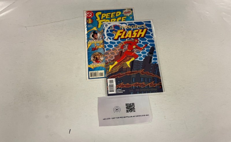 2 The Flash DC Comics books Convergence 1 Speed Force 1 76 RC13