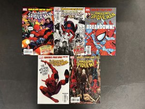 Amazing Spider-Man (1963) #563-567 Complete NM- Kraven's First Hunt Set