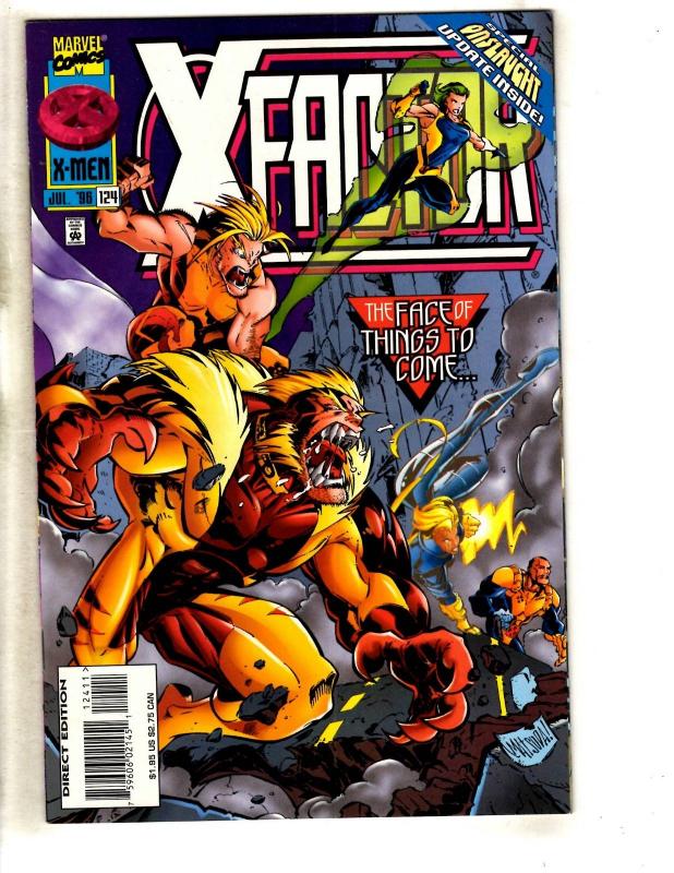 10 X-Factor Marvel Comic Books # 120 121 122 123 124 125 126 127 128 129 CR55