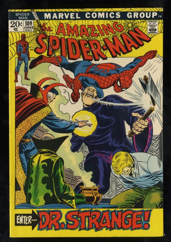 Amazing Spider-Man #109 VF 8.0 Doctor Strange!