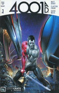 4001 AD #1 (Of 4) Lootcrate Exclusive Cover Comic Book 2016 - Valiant