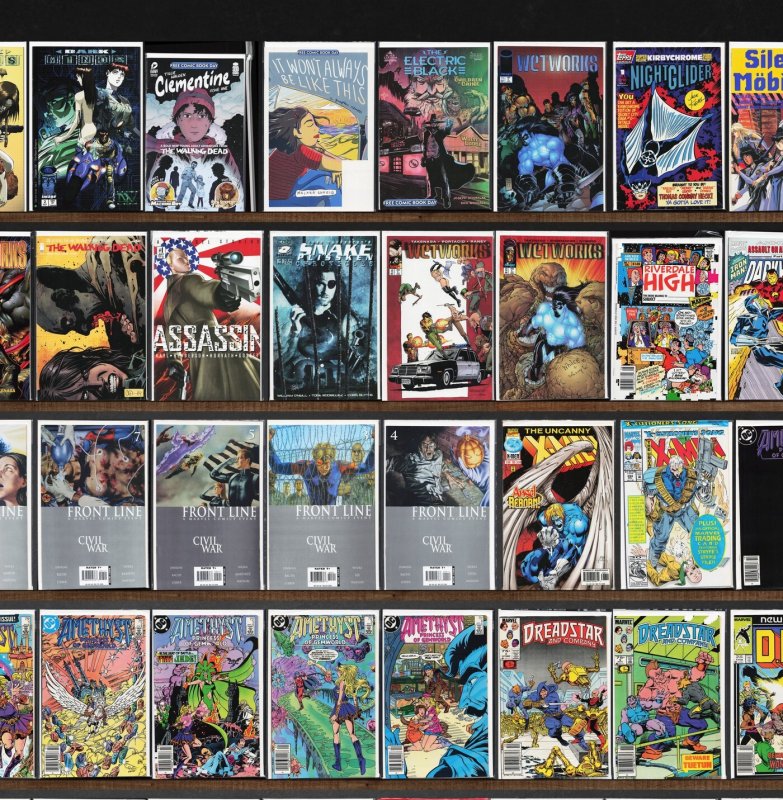 Huge Lot 150+ Comics with Dreadstar And Company, Wetworks, Hercules & More!