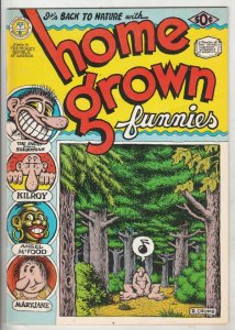 Home Grown Funnies #1 (Jan-71) FN/VF Mid-High-Grade Whiteman, Big Foot, Mary ...