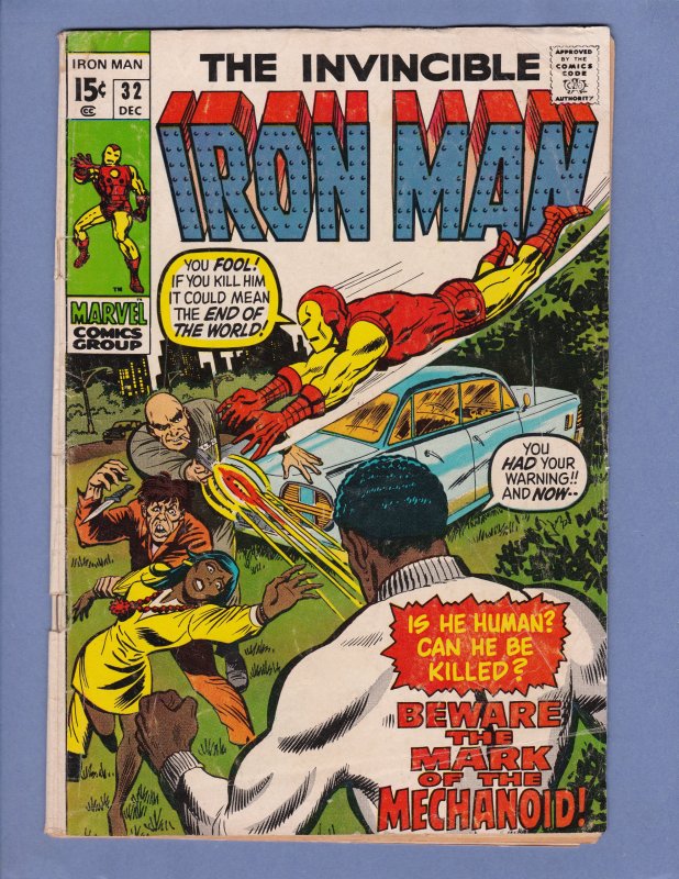 Iron Man #32 GD Marvel 1970