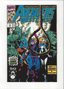 Avengers West Coast #76 Night Shift NM