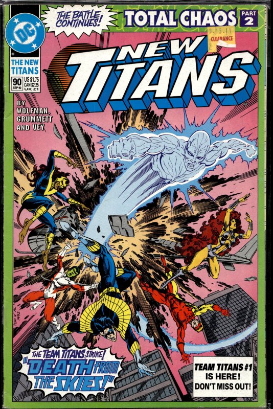 The New Titans #90 (1992) Deathstroke