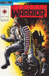 Eternal Warrior #1 - Footprints On The Sands Of Time - 1992 (Grade 9.2+) WH