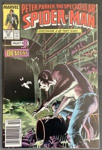 Spectacular Spider-Man #131 Newsstand Edition (1987, Marvel) VF/NM