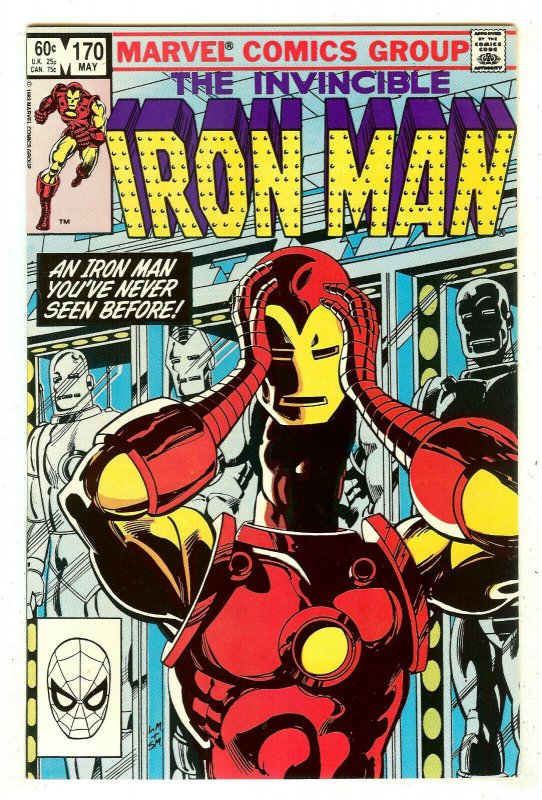 Iron Man 170   Jim Rhodes as Iron Man