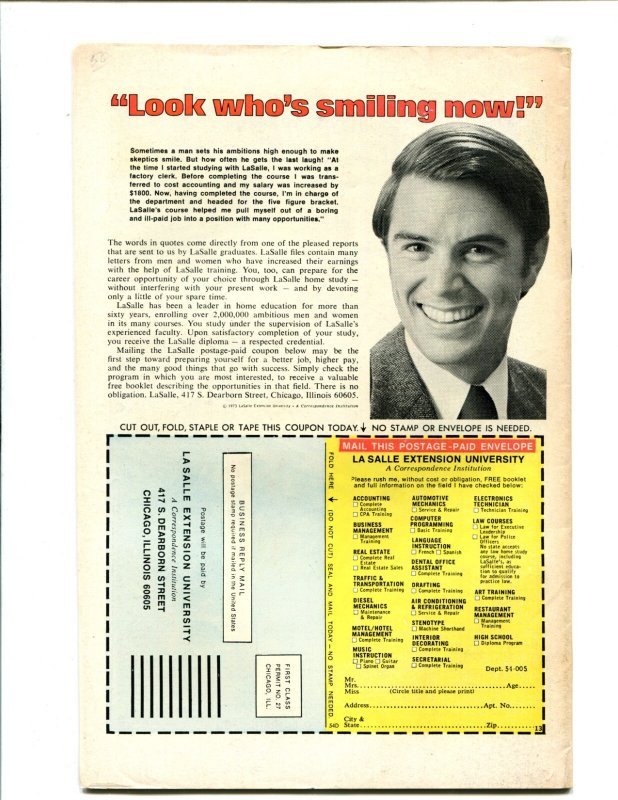 Iron Man #69 - Ron Wilson Cover Art! (7.0) 1974