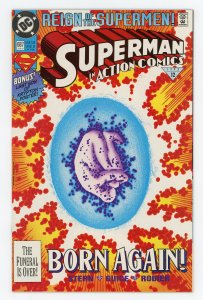 Action Comics #687 Roger Stern Supergirl NM