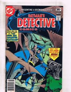3 Detective Comics # 477 478 479 VF Range DC Comic Books Batman Joker Robin J148