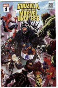 Godzilla Destroys the Marvel Universe #1 (2025)