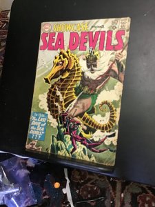 Showcase #29 (1960) 3rd Sea Devils! Russ Heath grey-tone cover! Wow! VG-