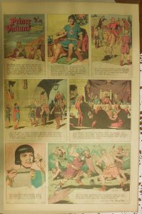 Prince Valiant Sunday by Hal Foster from 5/29/1966 Rare Full Page Size !