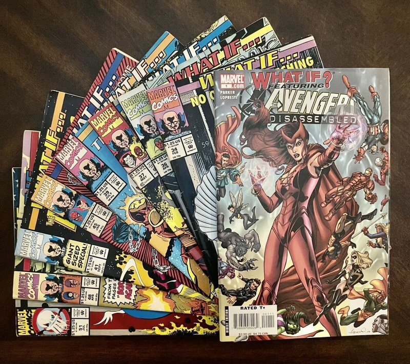 Marvel.com #1 What If? Featuring The Avengers Disassembled 2007  with  Lot#34-51