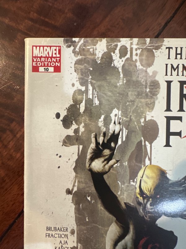 The Immortal Iron Fist #10 Zombie Cover (2007)