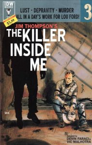Killer Inside Me, The (Jim Thompson's ) #3A VF/NM ; IDW | Sub Variant