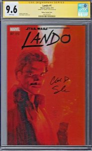STAR WARS LANDO # 1 CGC 9.6 Maleev Variant Cover Marvel SS