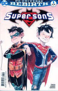 Super Sons 1  Dustin Nguyen Cover  9.0 (our highest grade)  2017